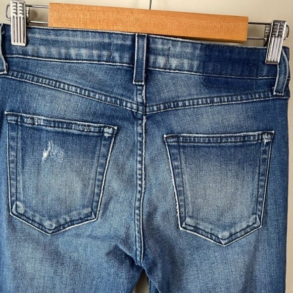 Amo Twist Zip Jeans in Dive Bar Destroy Wash 26 - Picture 6 of 12
